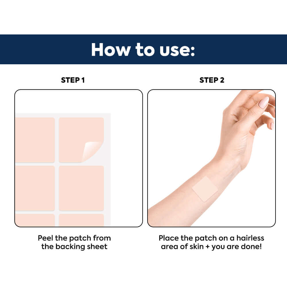 Transdermale slaap supplement patches natuurlijk slapen