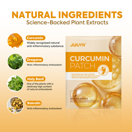 Kurkuma-Pflaster - 30 Stück